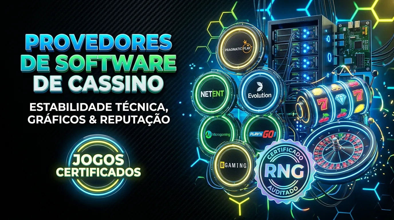 Avaliação dos Principais Provedores de Software de Cassinos